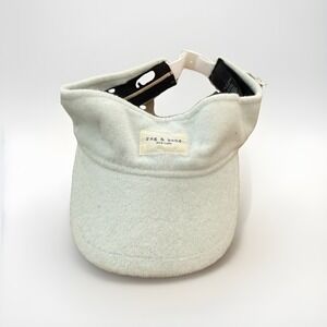 Rag & Bone Women's Addison Visor Terry Hat Baby Blue (MSRP $85)